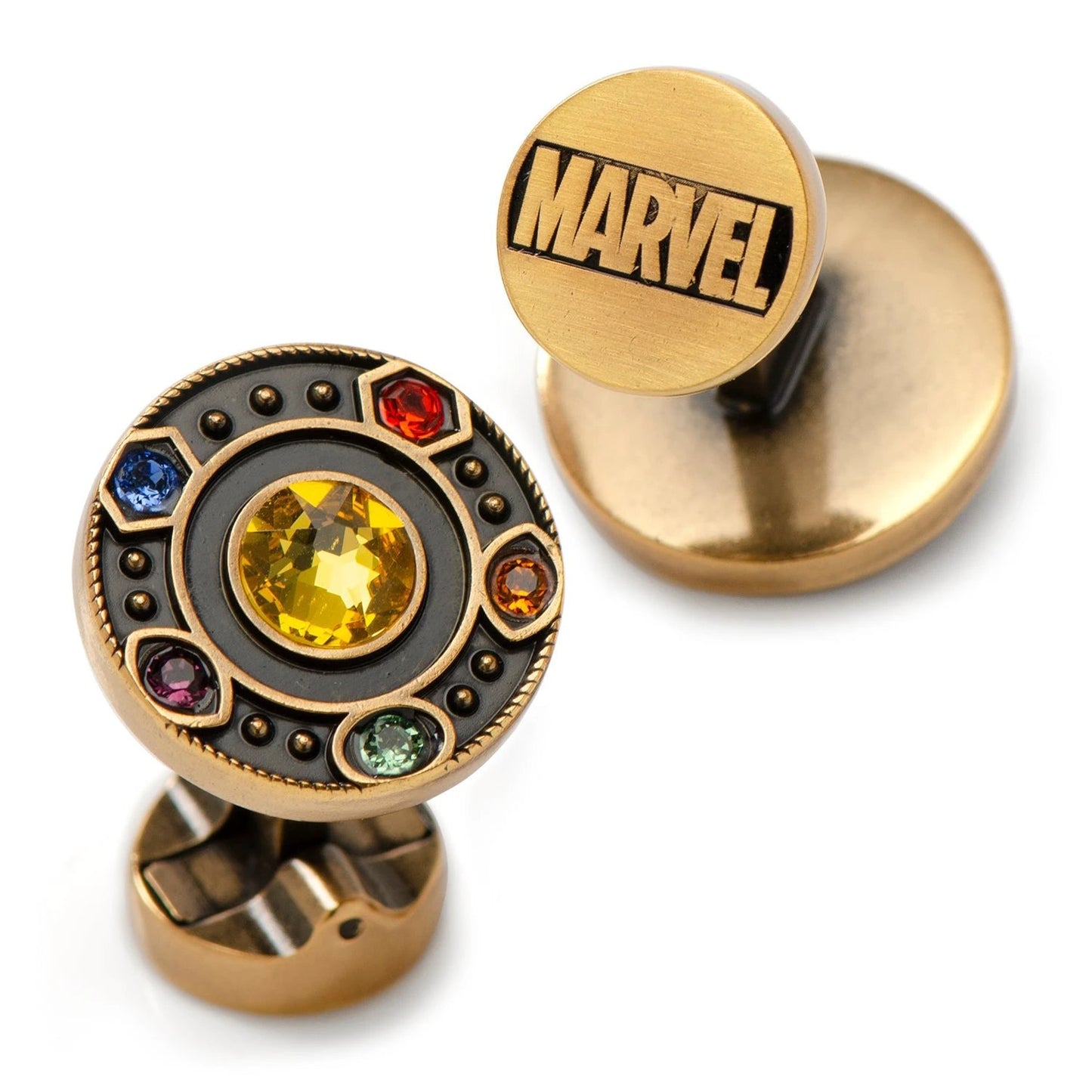 Marvel Avengers Infinity Stones Cufflinks and Socks Gift Set by Cufflinks.com
