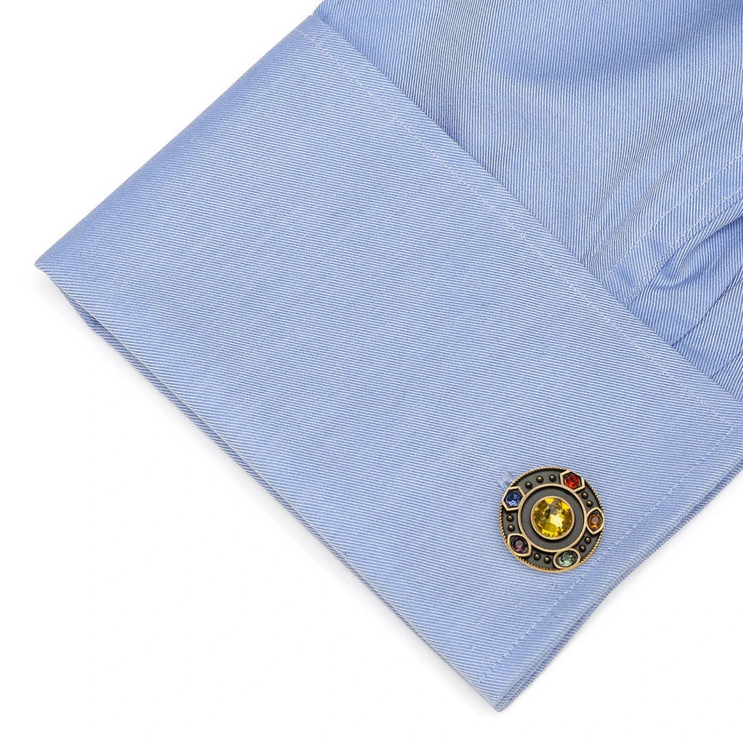 Marvel Avengers Infinity Stones Cufflinks and Socks Gift Set by Cufflinks.com