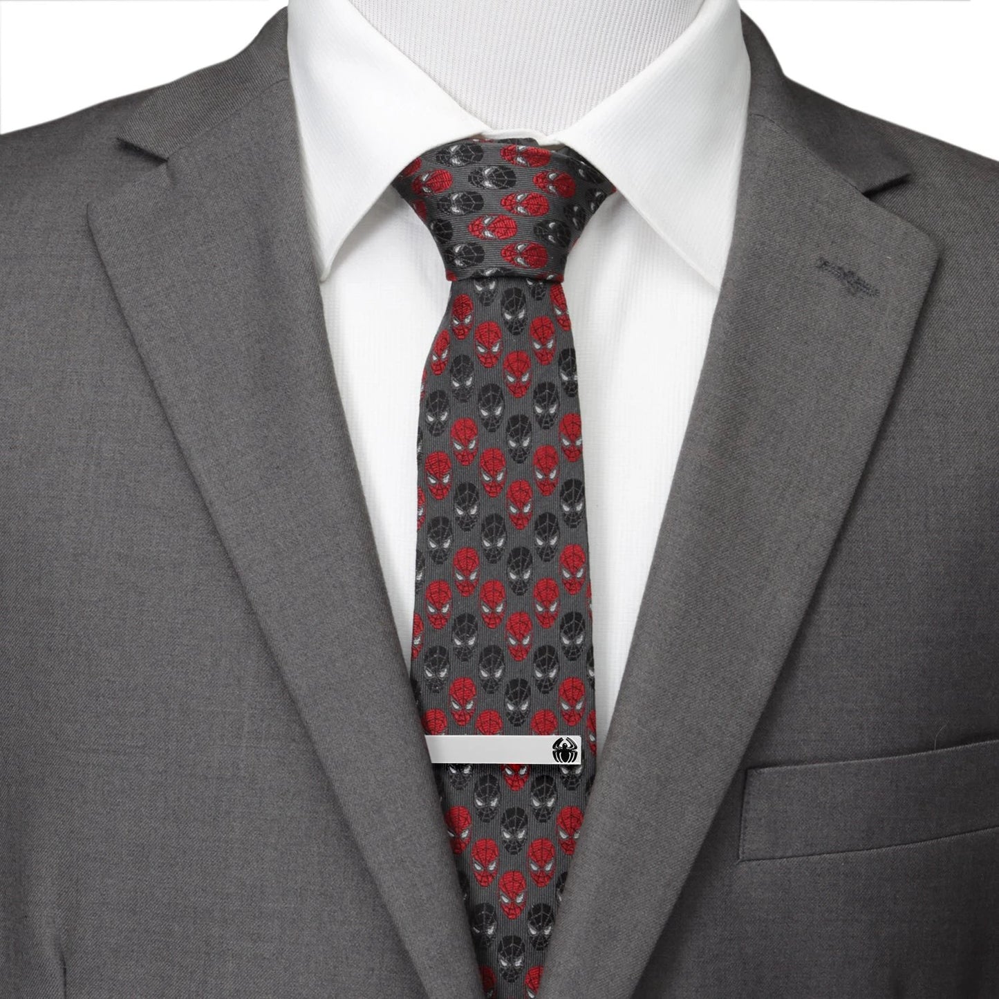 Marvel Spider-Man Cufflinks and Tie Bar Gift Set by Cufflinks.com