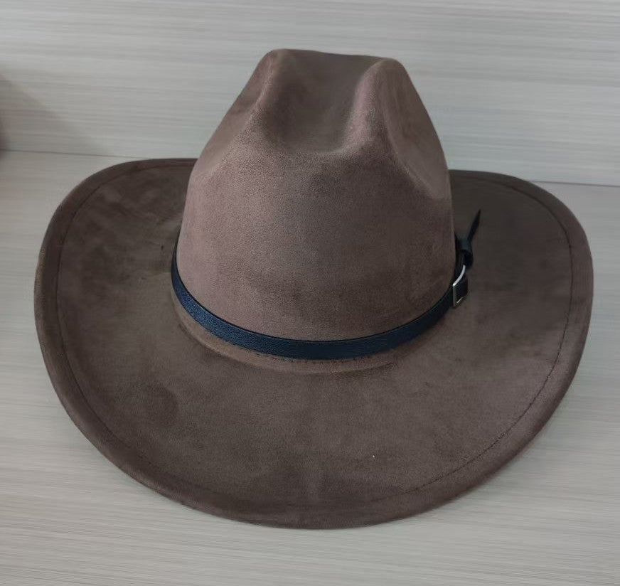 Men's Curved Edge Western Cowboy Hat