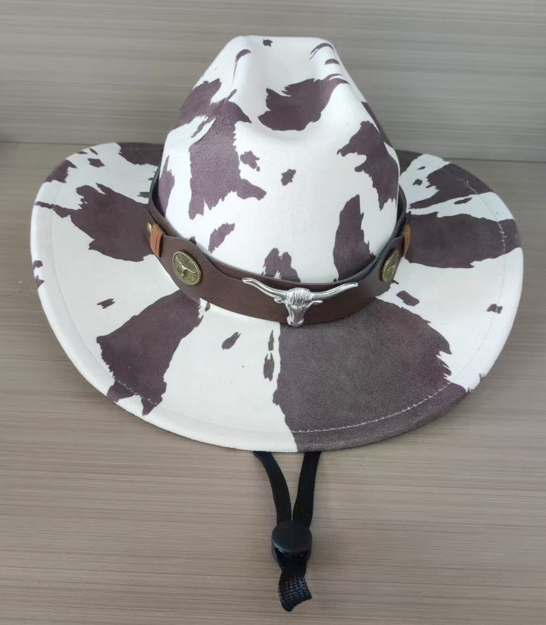 Men's Curved Edge Western Cowboy Hat