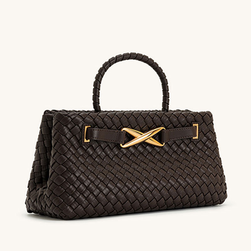 Woven Bag High Grade Handmade Women Woven Bag Casual Large Capacity Bag High Quality Handbag