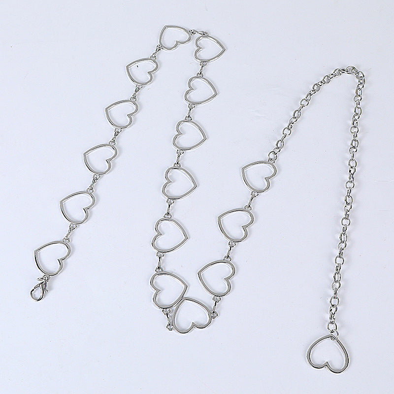 Chic Chanel-style Metal Phants Zipper