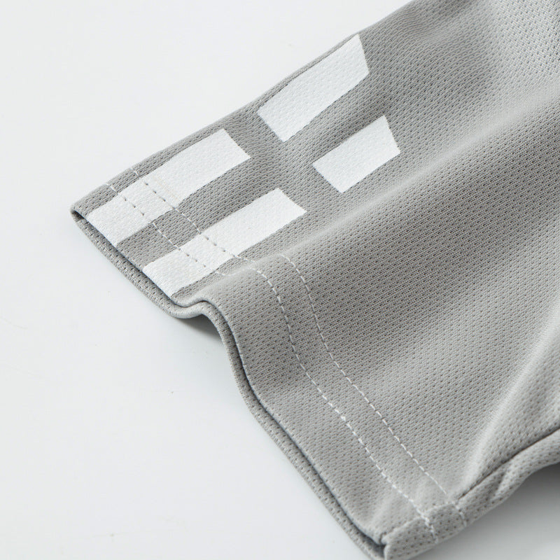 Children's Short Sleeve Quick Drying Clothes Suit Outdoor Breathable Sportswear