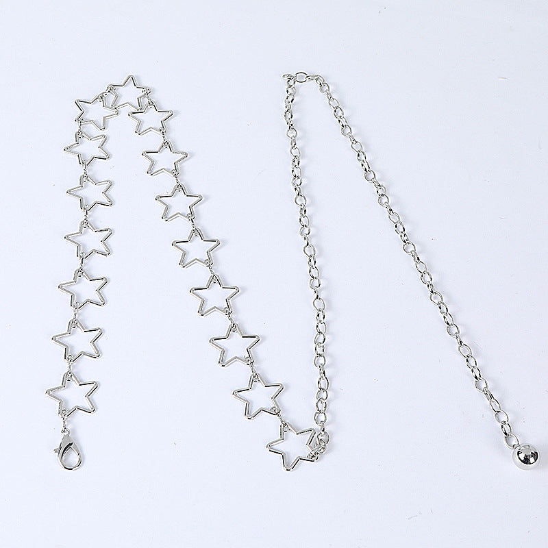 Chic Chanel-style Metal Phants Zipper