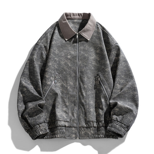 Men's Retro PU Leather Jacket