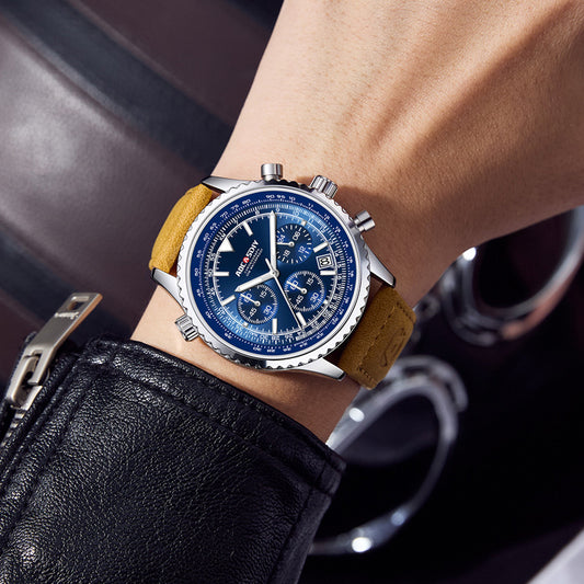 Men's Multi-functional Waterproof Luminous Watch