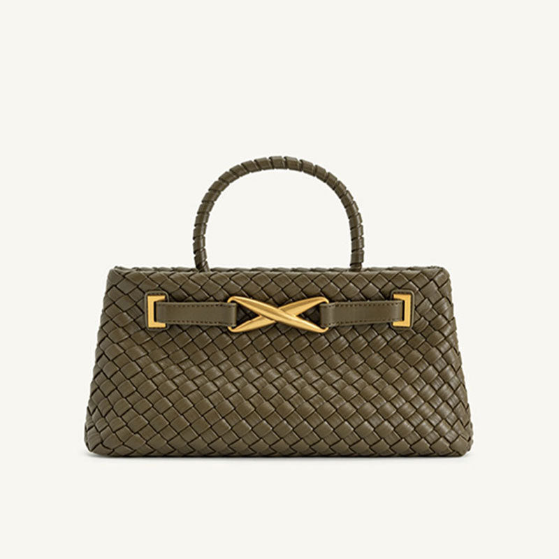 Woven Bag High Grade Handmade Women Woven Bag Casual Large Capacity Bag High Quality Handbag