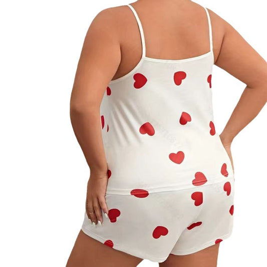 Women's Camisole Printed Pajamas Set