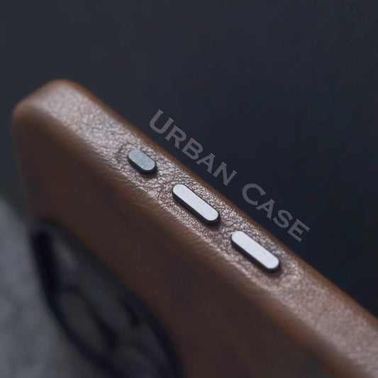 Leather Magnetic Retro Mobile Phone Protective Case