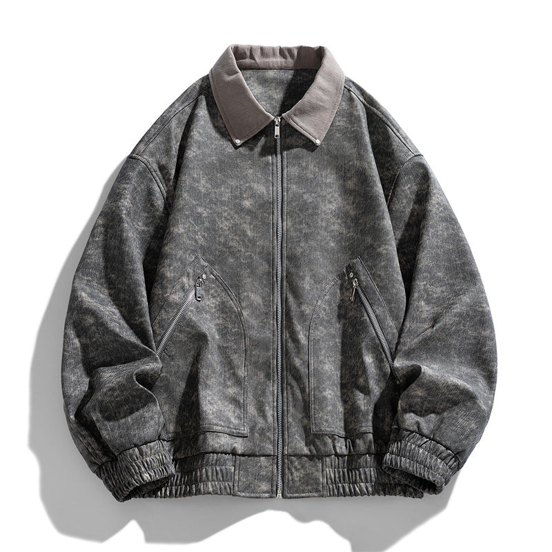 Men's Retro PU Leather Jacket
