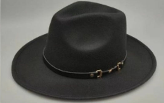 Men's Curved Edge Western Cowboy Hat