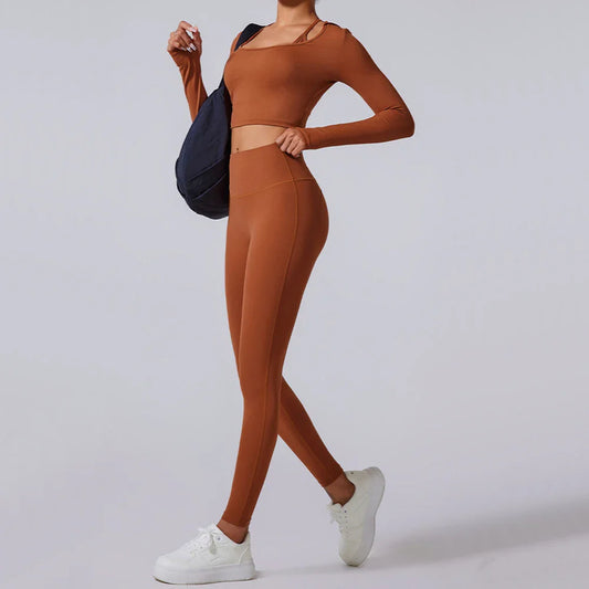 ActiveFit 2-Piece Yoga Crop & Legging Set