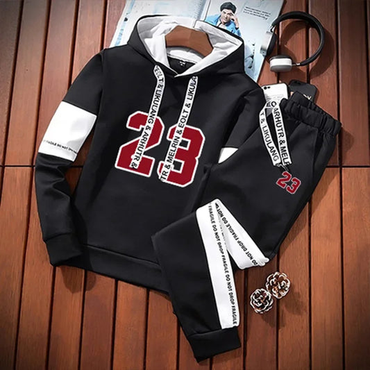 SportFlex Men’s Hoodie & Pants Set