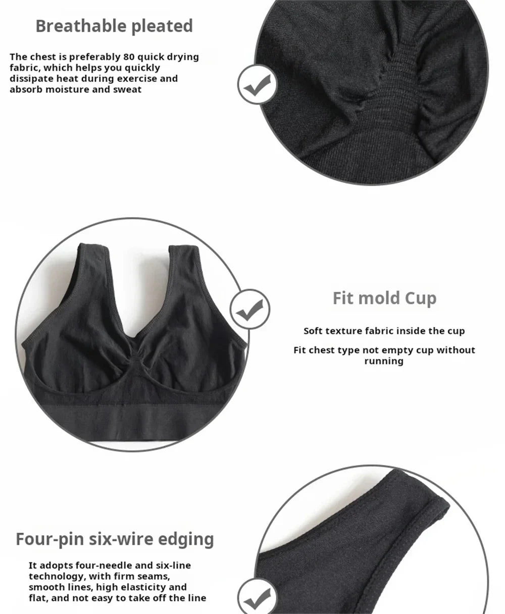 Women's Seamless Sports Bra