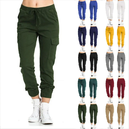 UrbanFlex Women's Cargo Joggers with Pockets