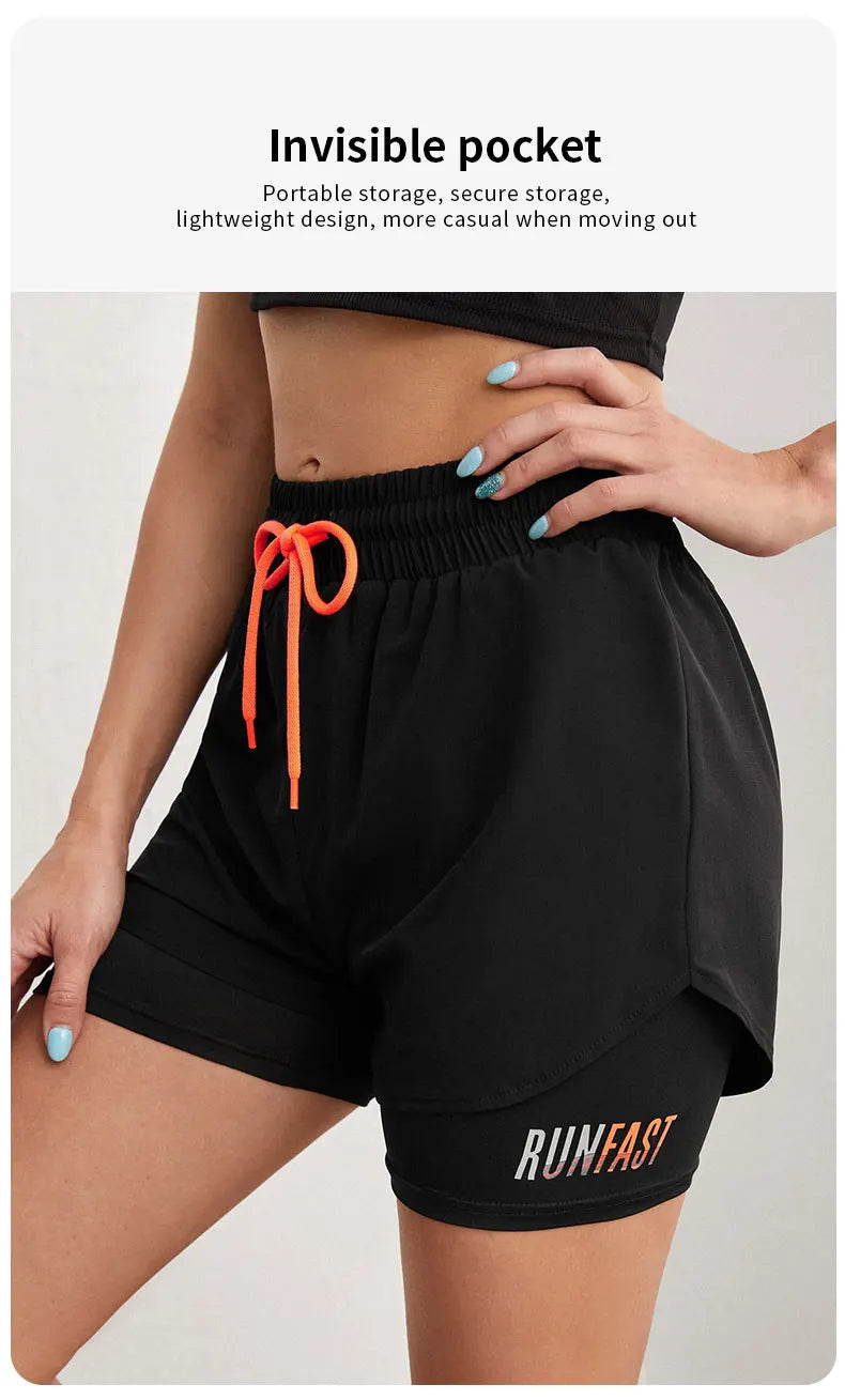 FlexFit High Rise Yoga Shorts