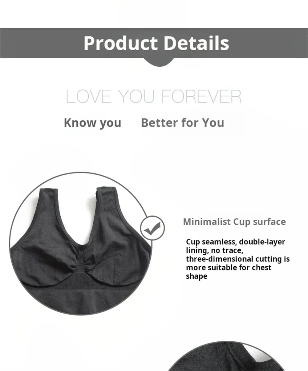 Women's Seamless Sports Bra