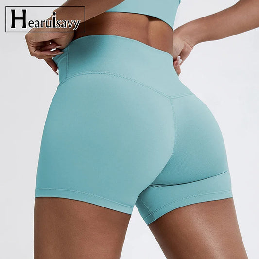 Women's Buttock Lift Gym Leggings Shorts