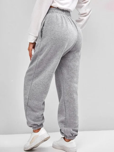 Cozy Chic High-Waisted Stretch Sweatpants