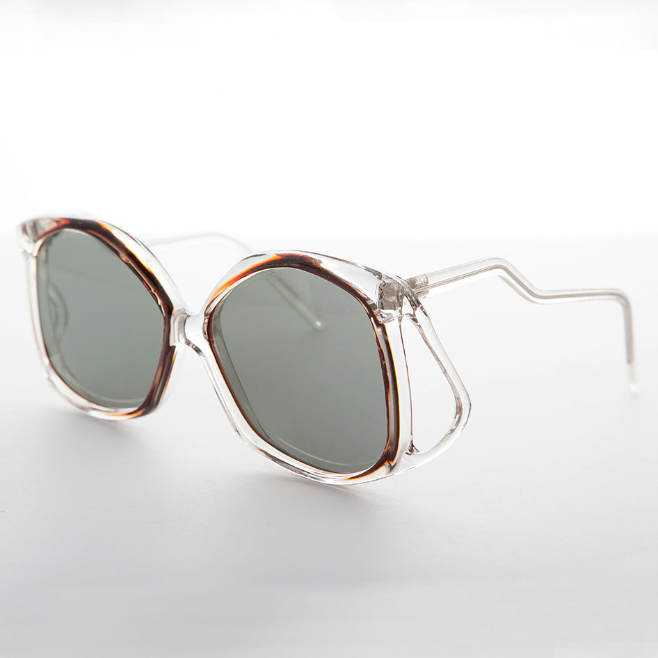 Oversized Polarized Women's 80s Sunglass - Big Sharon