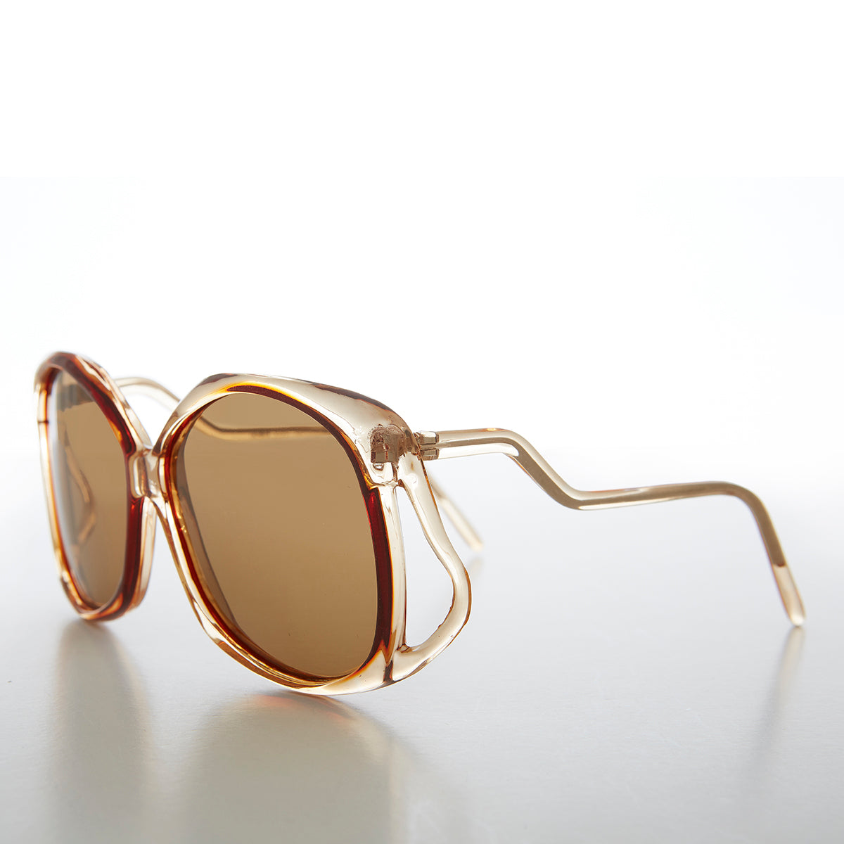 Oversized Polarized Women's 80s Sunglass - Big Sharon