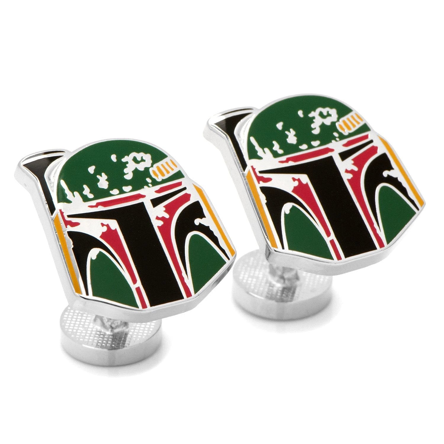 Star Wars Boba Fett Cufflinks, Tie Bar, and Dress Socks Gift Set by Cufflinks.com