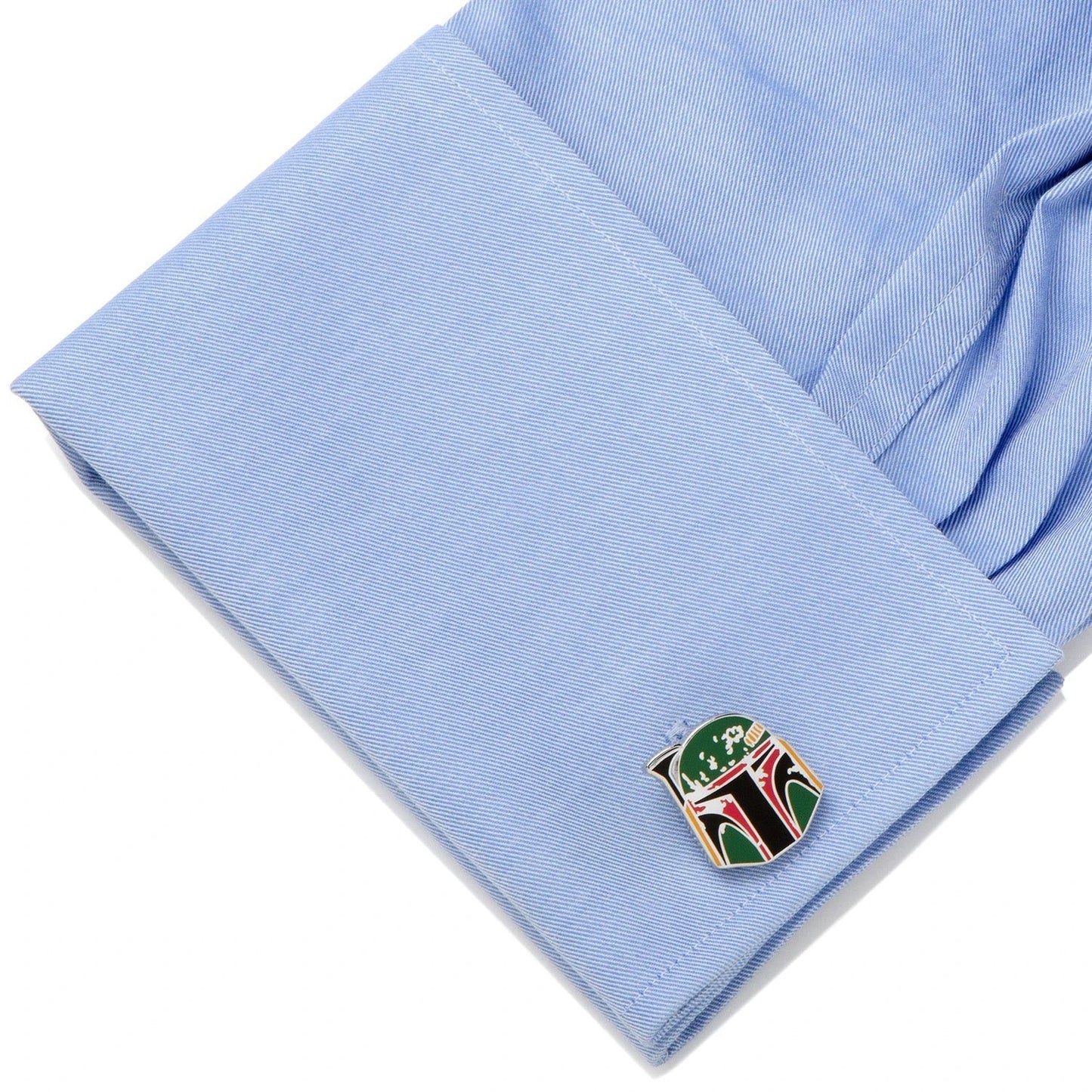 Star Wars Boba Fett Cufflinks, Tie Bar, and Dress Socks Gift Set by Cufflinks.com