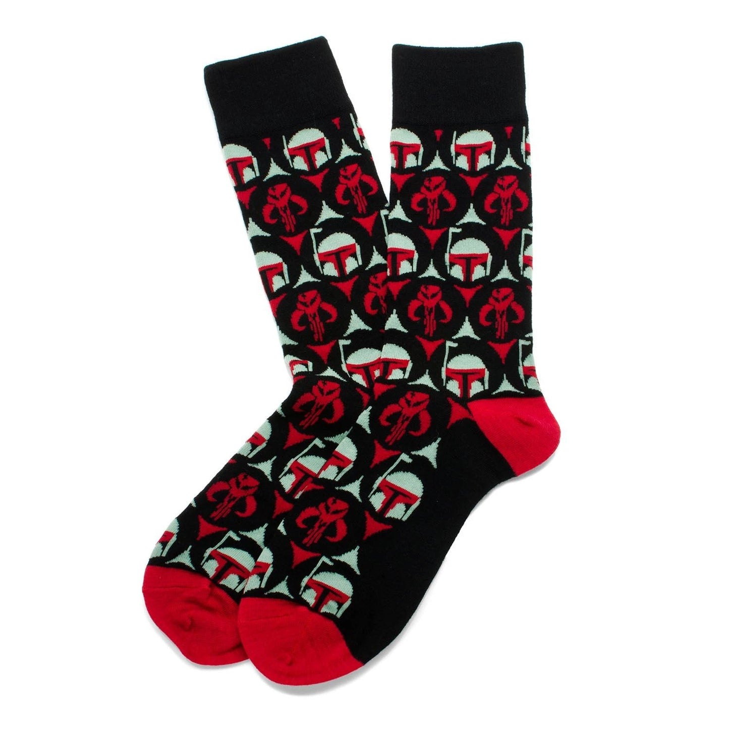 Star Wars Boba Fett Cufflinks, Tie Bar, and Dress Socks Gift Set by Cufflinks.com