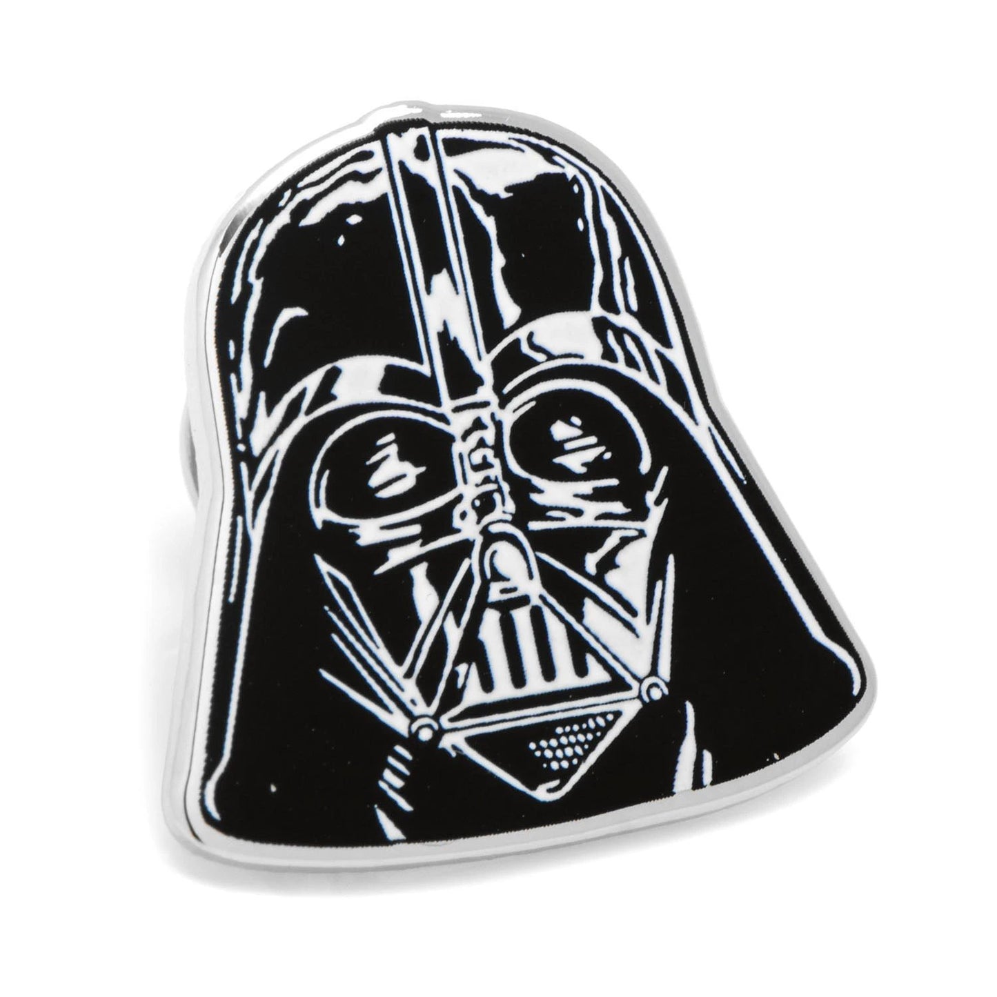 Star Wars Darth Vader Black, White, and Gray Dress Socks and Lapel Pin Gift Set by Cufflinks.com
