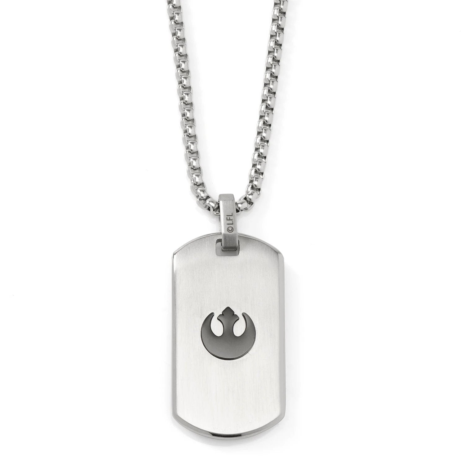 Star Wars Darth Vader Stainless Steel Printed Cufflinks with Empire and Rebel Crest Dog Tags Gift Set by Cufflinks.com