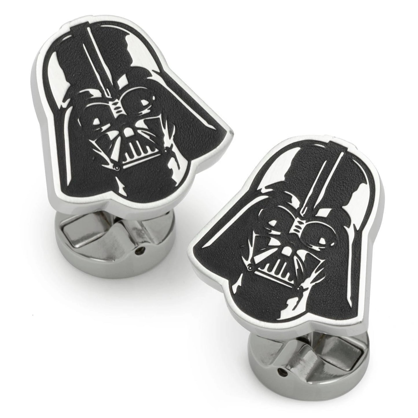 Star Wars Darth Vader Stainless Steel Printed Cufflinks with Empire and Rebel Crest Dog Tags Gift Set by Cufflinks.com