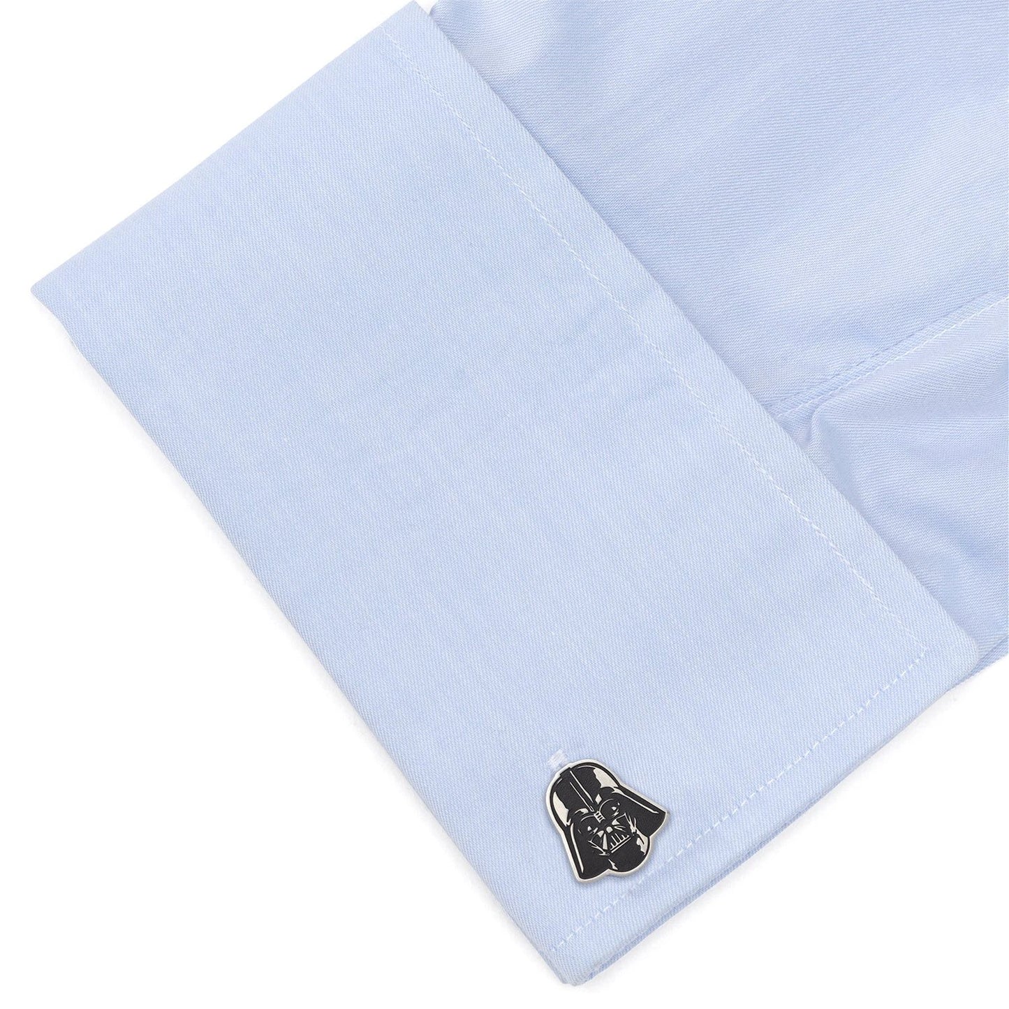 Star Wars Darth Vader Stainless Steel Printed Cufflinks with Empire and Rebel Crest Dog Tags Gift Set by Cufflinks.com