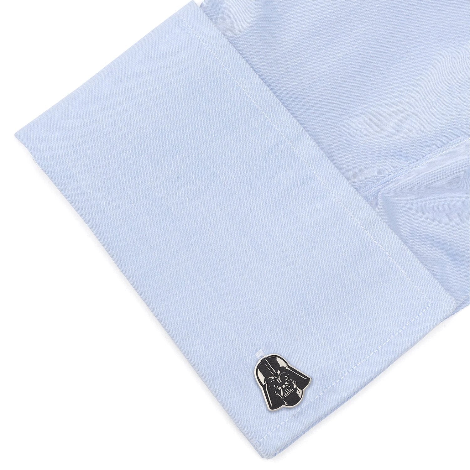 Star Wars Darth Vader Stainless Steel Printed Cufflinks with Empire and Rebel Crest Dog Tags Gift Set by Cufflinks.com
