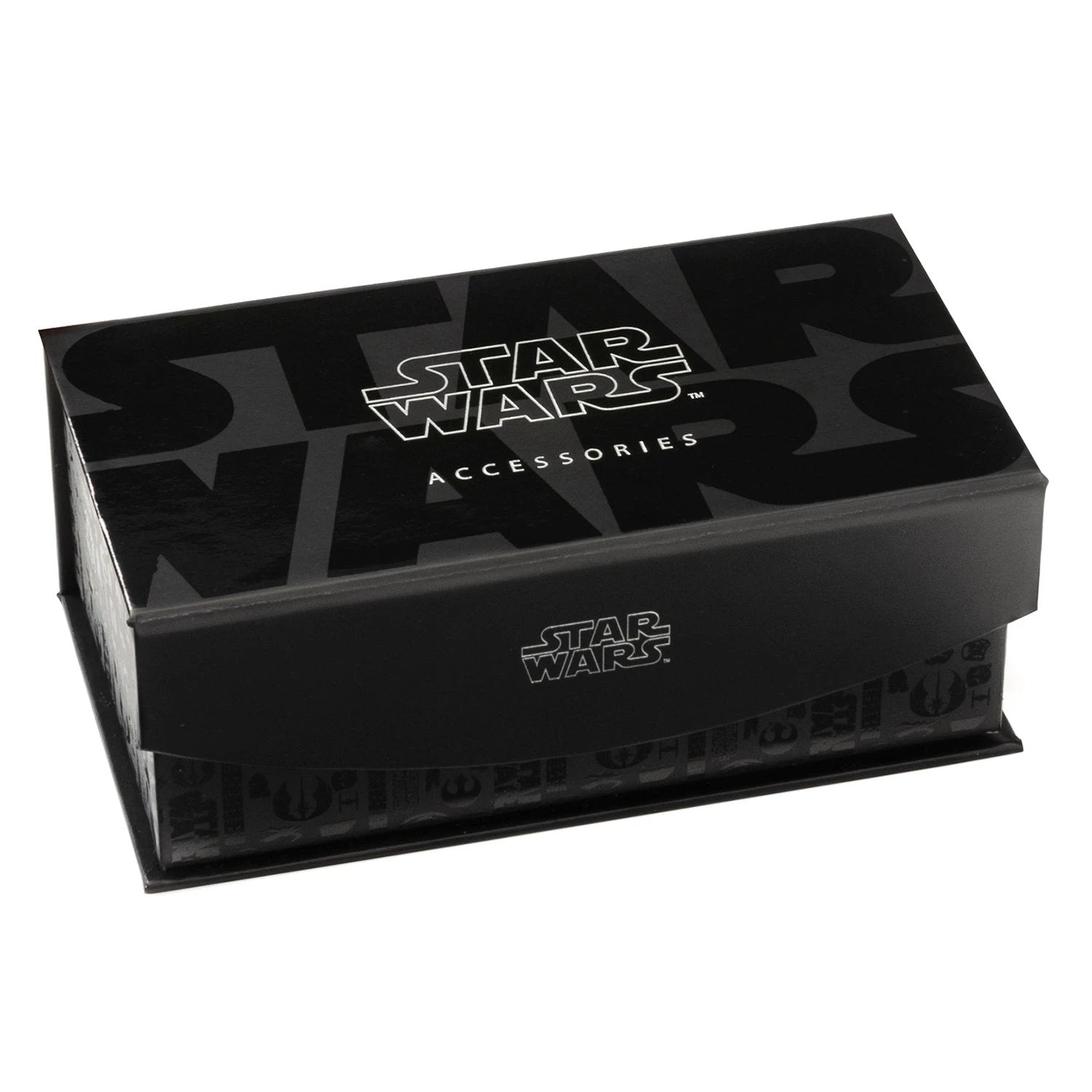 Star Wars Darth Vader Stainless Steel Printed Cufflinks with Empire and Rebel Crest Dog Tags Gift Set by Cufflinks.com