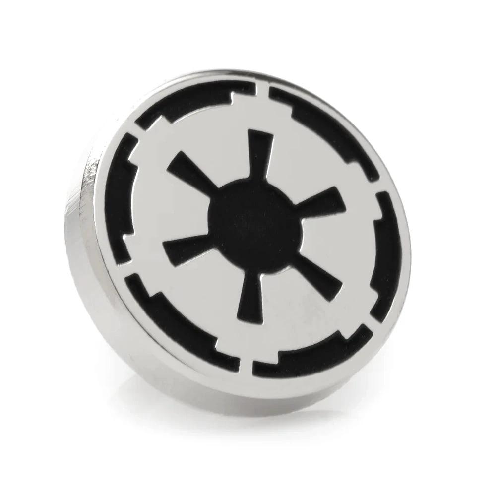Star Wars Darth Vader Black and Red Plaid Dress Socks and Imperial Crest Lapel Pin Gift Set by Cufflinks.com