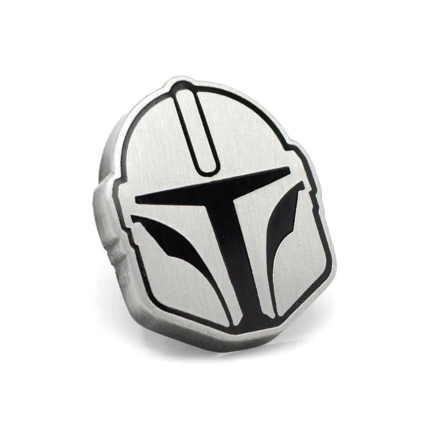 Star Wars Mandalorian and Mythosaur Multicolored Navy Dress Socks and Lapel Pin Gift Set by Cufflinks.com