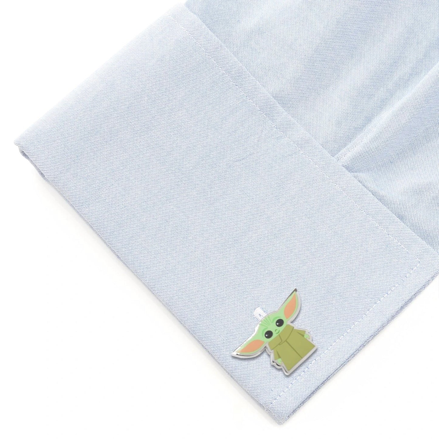Star Wars Grogu Cufflinks, Tie Bar, and Lapel Pin Gift Set by Cufflinks.com