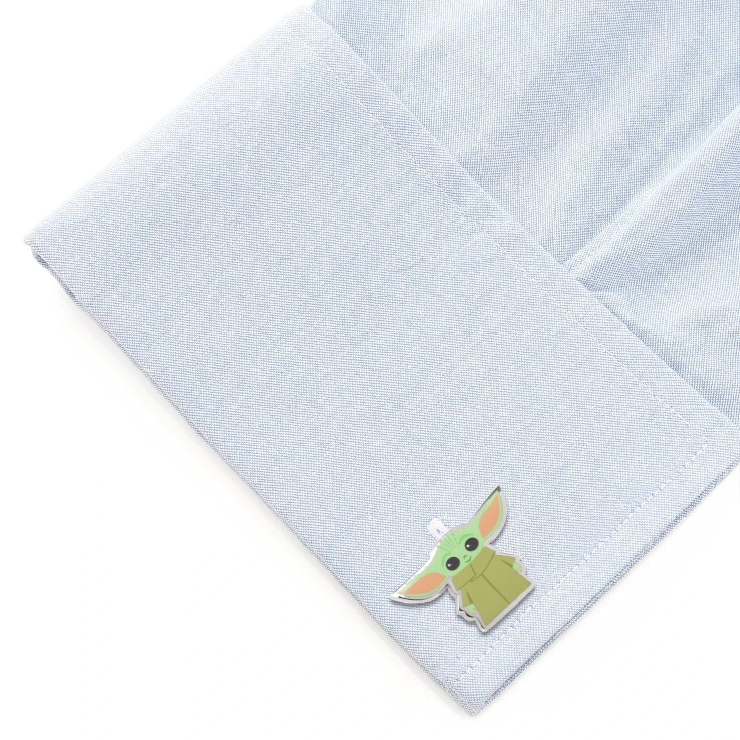 Star Wars Grogu Cufflinks, Tie Bar, and Lapel Pin Gift Set by Cufflinks.com