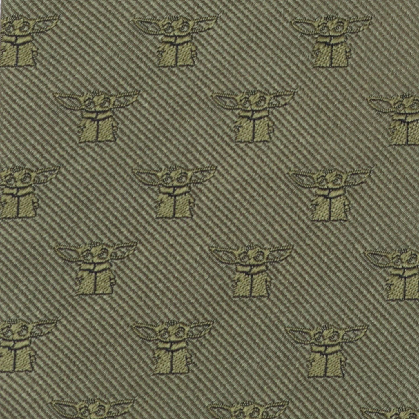 Star Wars Grogu Green Tie, Gray Dress Socks, and Tie Bar Gift Set by Cufflinks.com