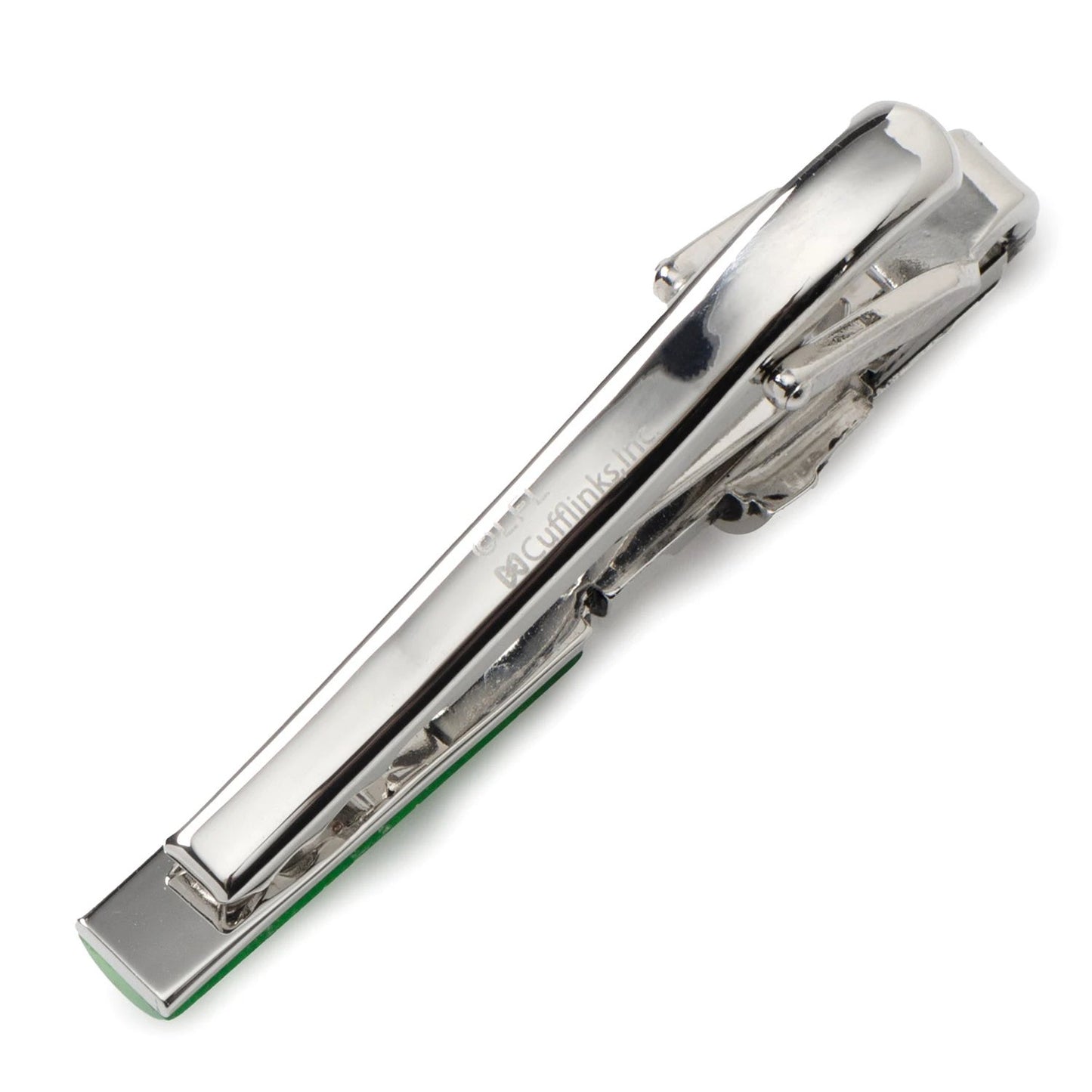 Star Wars Yoda Green and Blue Paisley Tie and LIGHTSABER Tie Clip Gift Set by Cufflinks.com