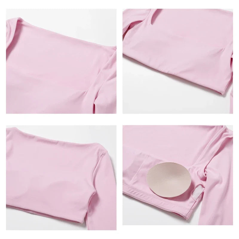 Hearuisavy Quick-Dry Yoga Crop Top