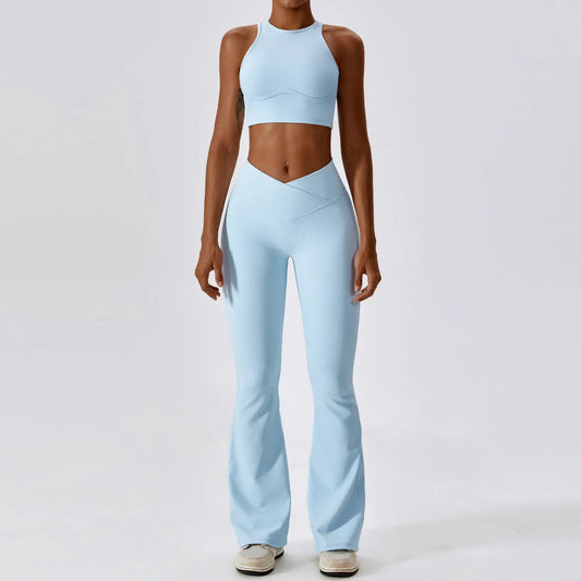 Women's 2Pcs Sports Workout Suit