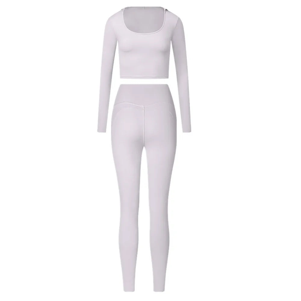 ActiveFit 2-Piece Yoga Crop & Legging Set