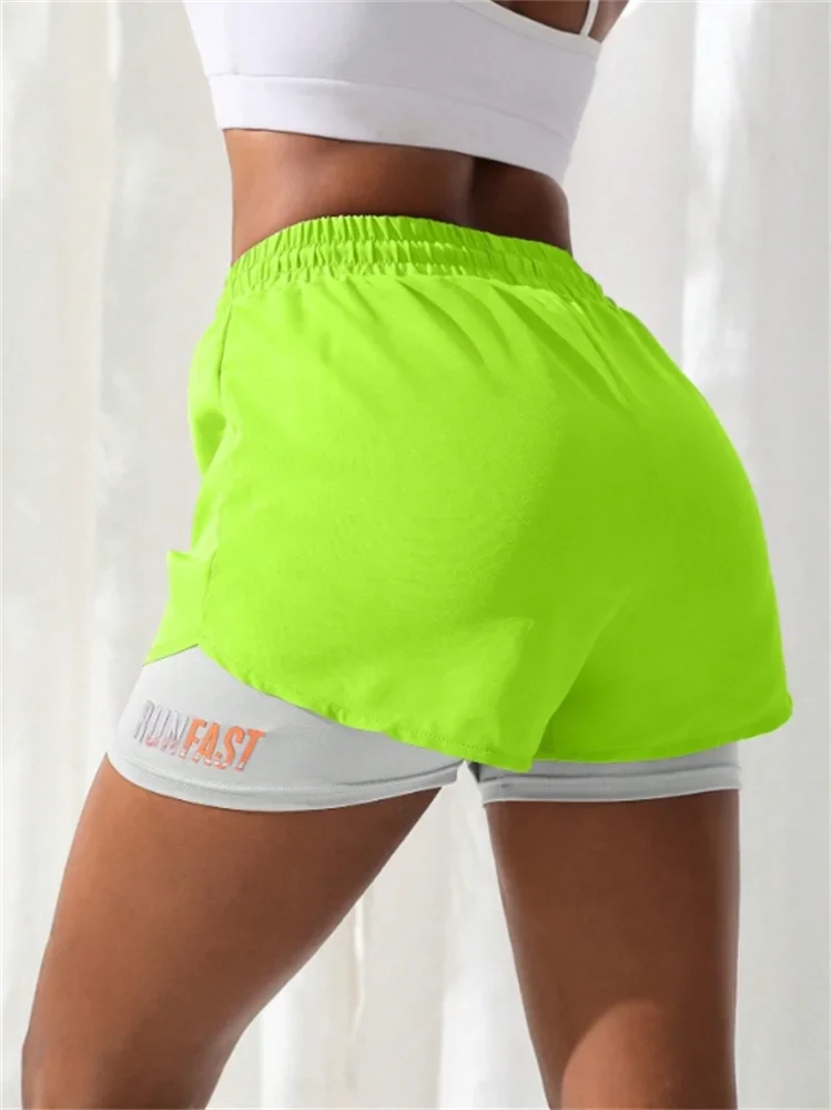 FlexFit High Rise Yoga Shorts