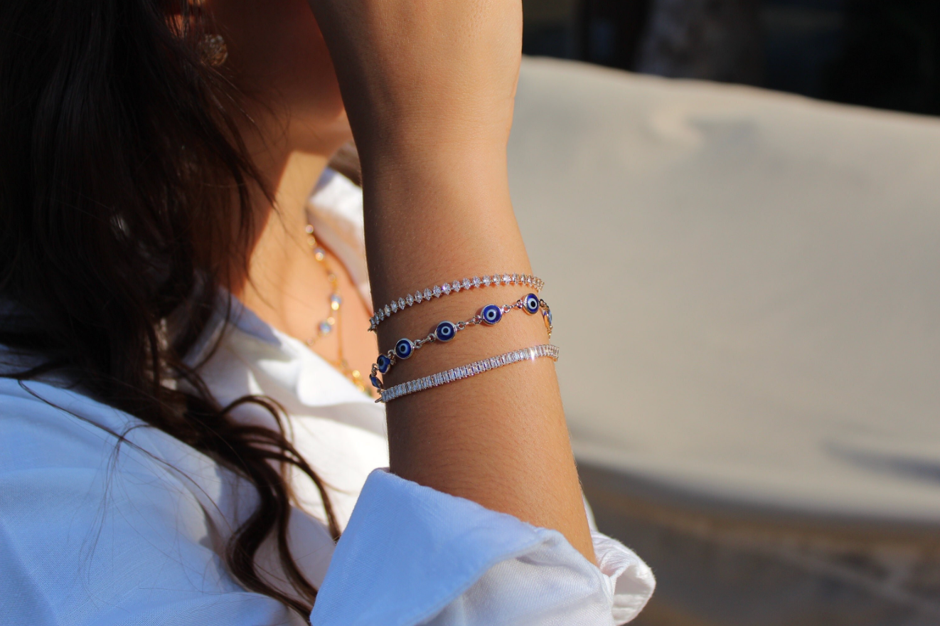 Evil Eye CZ Bracelets