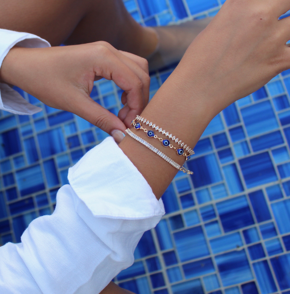 Evil Eye CZ Bracelets
