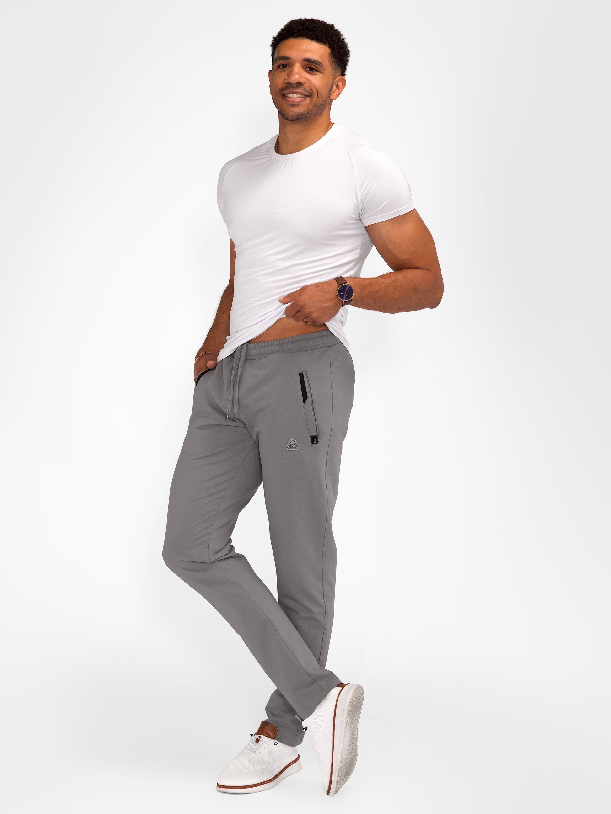 All-Day Comfort Athletic Sweatpants - Tapered (Regular Fit) by SCR Sportswear