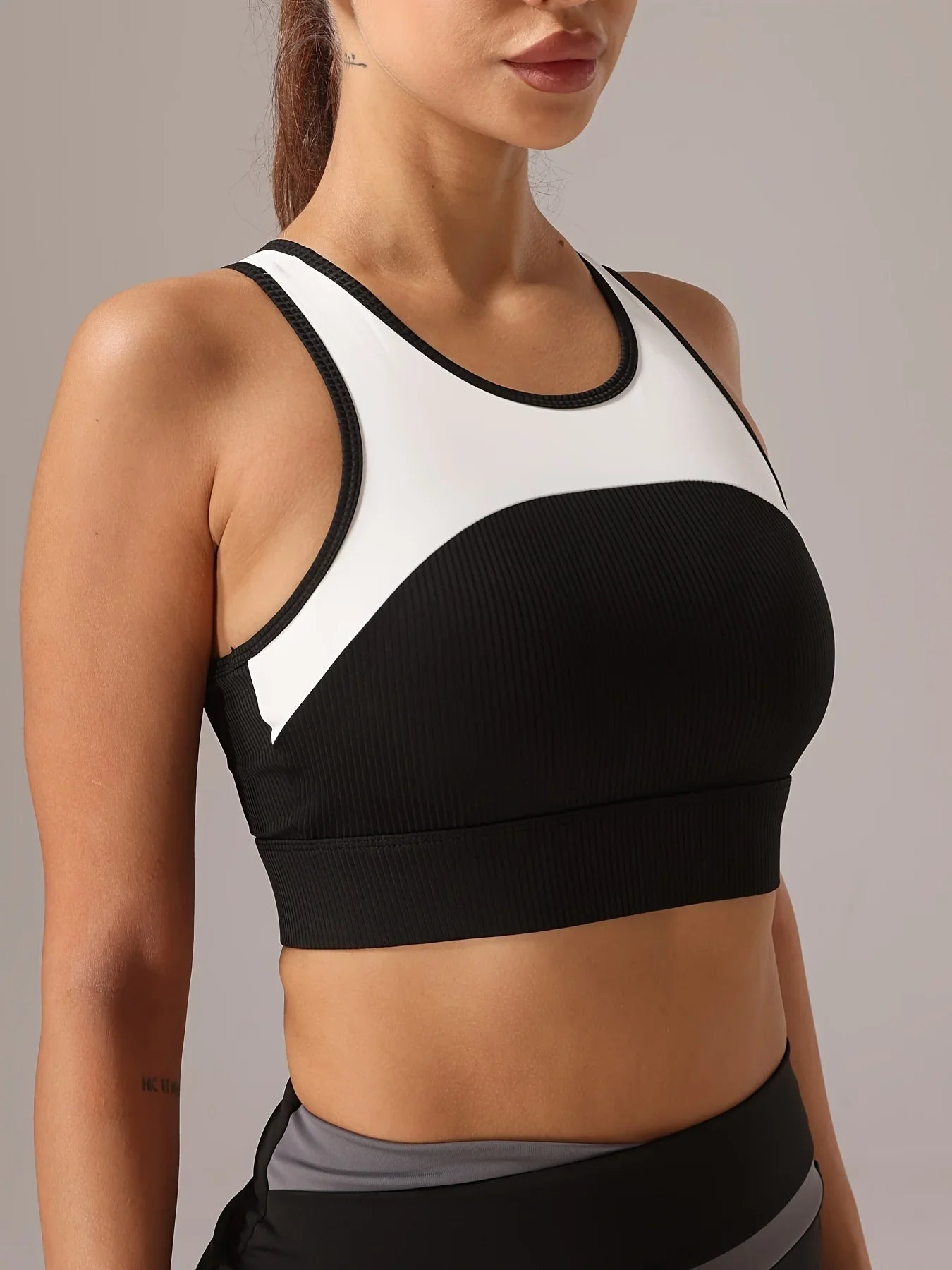FitFemme ColorBlock Support Tank Top