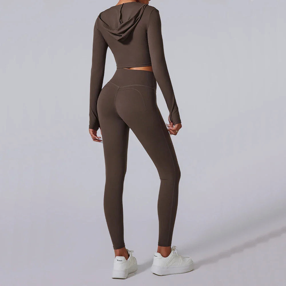 ActiveFit 2-Piece Yoga Crop & Legging Set